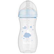 Mamadeira Easy Flow Nuvem - Azul - 330ml - Buba Mamadeira Easy Flow Nuvem - Azul - 330ml - Buba