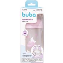 Mamadeira easy flow nuvem rosa 270ml buba