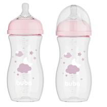 Mamadeira Easy Flow Nuvem Rosa +4m 330ml Mamadeira Easy Flow Nuvem Rosa +4m 330ml