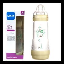 Mamadeira Easy Start Bico de Silicone 4m+ 320ml Neutro - MAM