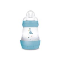 Mamadeira Easy Start Mam Anticólica 0 meses 160ml Azul Mamadeira anticólica e autoesterilizável