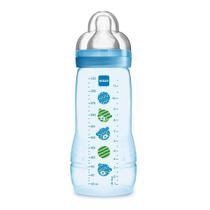 Mamadeira Fashion Bottle EASY Active 330ML BOYS AZUL (4M+) 4833 - MAM Mamadeira Fashion Bottle EASY Active 330ML BOYS AZUL (4M+) 4833 - MAM