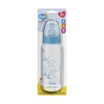 Mamadeira Fiona Classica com Bico de Silicone Azul 240ml Mamadeira Fiona Classica com Bico de Silicone Azul 240ml