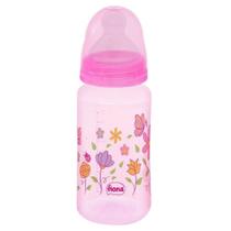 Mamadeira Fiona Orto Silicone Tamanho 2 Rosa 300ml