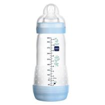 Mamadeira FIRST Bottle 320ML BOYS AZUL MAM 4677 Mamadeira FIRST Bottle 320ML BOYS AZUL MAM 4677
