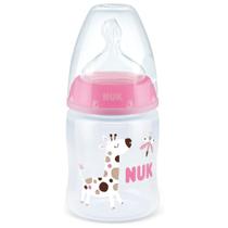 Mamadeira First Choice 150ml +0m Girl Girafa Nuk