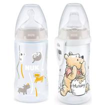 Mamadeira First Choice 300ml +6m + Copo Active Pooh 300ml +12m Nuk