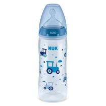 Mamadeira First Choice Controle Temperatura 360ml Azul - Nuk