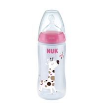 Mamadeira First Choice Controle Temperatura 360ml Rosa - Nuk