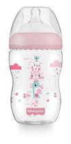 Mamadeira First Moments Rosa Algodão 330ml 4m+ -Fisher-price