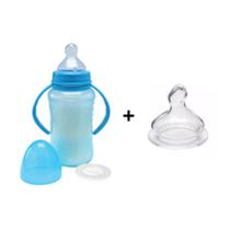 Mamadeira Gorduchinha 330ml + Bico Extra de Silicone (4595/4597)