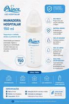 Mamadeira hospitalar Autoclavável 150ml Prince