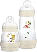Mamadeira infantil bebê kit azul rosa e bege com 2 unidades easy start tamanho 0 meses mam Mamadeira infantil bebê kit azul rosa e bege com 2 unidades easy start tamanho 0 meses mam