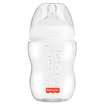 Mamadeira Infantil Livre de BPA 270ml Neutra Para Bebes +2 meses First Moments Fisher Price - Fisher-Price