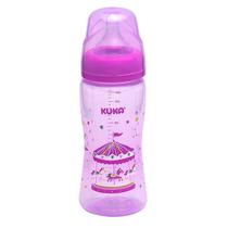 Mamadeira Kuka 330ml Essential Bico Orto Rosa