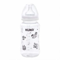 Mamadeira Kuka Big Bico Ortodôntica Natural Branca Número 2 330ml