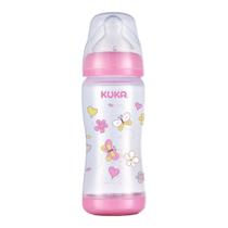 Mamadeira Kuka Elegance Plus Big Bico Ortodôntico 320ml Rosa