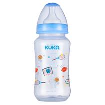 Mamadeira Kuka Natural Big Bico Redondo Azul 330ml