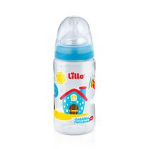 Mamadeira Lillo Bico de Silicone Galinha Pintadinha Mini 6+ Meses 300ml