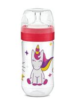 Mamadeira Lillo Bico Silicone Super Divertida Magia Rosa 300ml