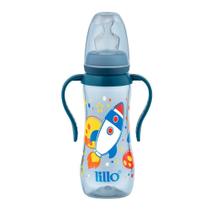 Mamadeira lillo sonho acinturada azul 240ml