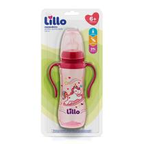 Mamadeira Lillo Sonho Bico de Silicone Ortodôntico Desenhos Sortidos 240ml 6+Meses Rosa Ref 609731 Mamadeira Lillo Sonho Bico de Silicone Ortodôntico Desenhos Sortidos 240ml 6+Meses Rosa Ref 609731