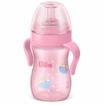 Mamadeira Lillo Super Evolution Com Alça 240ml Rosa Original