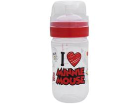 Mamadeira Lillo Super Evolution Disney Minnie Mouse Silicone Vermelha 300ml
