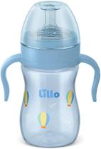 Mamadeira Lillo Super Evolution Primeiros Passos com Alca Silicone Menino 6+ Meses 240ml Mamadeira Lillo Super Evolution Primeiros Passos com Alca Silicone Menino 6+ Meses 240ml