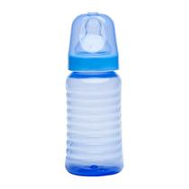 Mamadeira Lolly Big Clean Azul Bico de Silicone 340ml