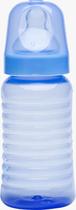 Mamadeira Lolly Big Clean Silicone Orto Azul 340Ml