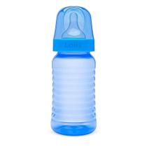 Mamadeira Lolly Big Clean Silicone Redondo Azul 340ml Mamadeira Lolly Big Clean Silicone Redondo Azul 340ml