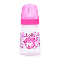 Mamadeira Lolly Big Oceano Desenhos Sortidos Cor Rosa 240ml Mamadeira Lolly Big Oceano Desenhos Sortidos Cor Rosa 240ml