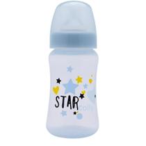 Mamadeira Lolly Big Star Silicone Redondo Azul 330ml