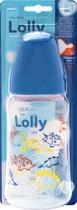 Mamadeira lolly big tricolor/viva 330ml silic orto azul-13268-01m-7896699029445