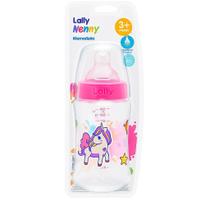 Mamadeira Lolly Big Viva Silicone Orto Rosa 330ml Mamadeira Lolly Big Viva Silicone Orto Rosa 330ml