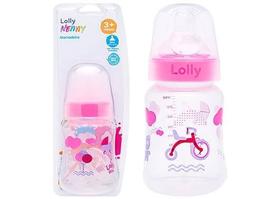 Mamadeira Lolly Nenny - 250ml - 3+ Meses - Bico de Silicone