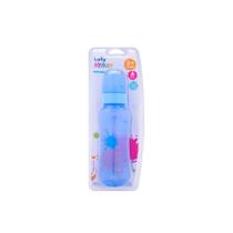 Mamadeira Lolly Nenny Bico de Silicone Azul +3 Meses 250ml