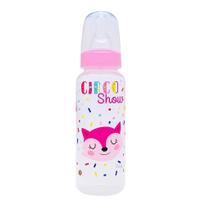 Mamadeira Lolly Tip Color Silicone Redondo Rosa 240ml