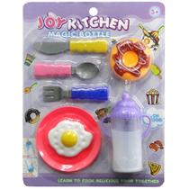 Mamadeira magica para boneca com letinho + ovo e acessorios joy kitchen 7 pecas Mamadeira magica para boneca com letinho + ovo e acessorios joy kitchen 7 pecas