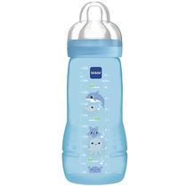 Mamadeira MAM Easy Active Bico Silicone SkinSoft Ergonômica BPA Free 330ml Fluxo Rápido Bebês 4 Meses