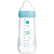 Mamadeira MAM Easy Active Bico Silicone SkinSoft Ergonômica BPA Free 330ml Fluxo Rápido Bebês 4 Meses