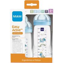 Mamadeira MAM EASY Active SET KIT 270ML + 330ML Bebe 2M+ Mamadeira MAM EASY Active SET KIT 270ML + 330ML Bebe 2M+