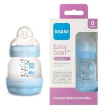 Mamadeira Mam Easy Start 0 meses+ 130 ML azul Mamadeira Mam Easy Start 0 meses+ 130 ML azul