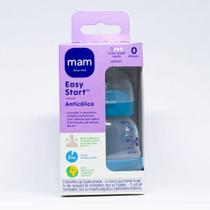 Mamadeira Mam Easy Start Anticolica 130ml 0m Azul Fosco