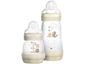 Mamadeira Mam Easy Start Neutro 0+ meses 130ml e 260ml 2 Unidades