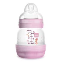 Mamadeira Mam Easy Start Rosa com 130ml (Diversas Estampas)