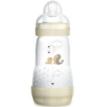 Mamadeira Mam First Bottle Bico Silicone Ortodôntico Desenhos Sortidos 260ml 2+ Meses Neutra Ref:4653