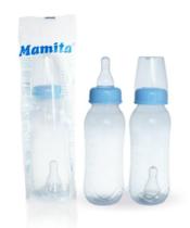 Mamadeira Mamita Plus 240 Ml - Saquinho Cor:ul