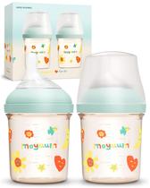 Mamadeira MOYUUM MOV.aa PPSU Boca Larga 150 ml Kit com 2 Mamadeira MOYUUM MOV.aa PPSU Boca Larga 150 ml Kit com 2